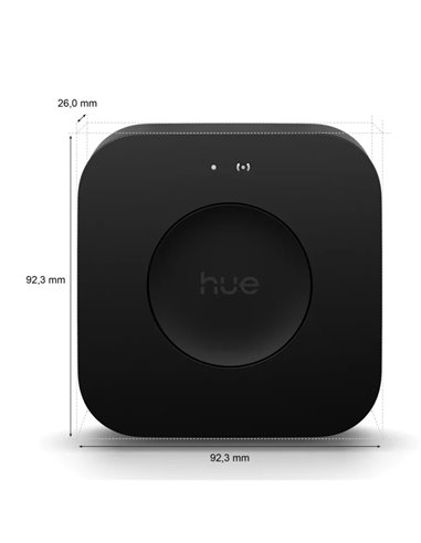 HUE BRIDGE PRO negro, Controlador de iluminación Hub inteligente, para +150 luces