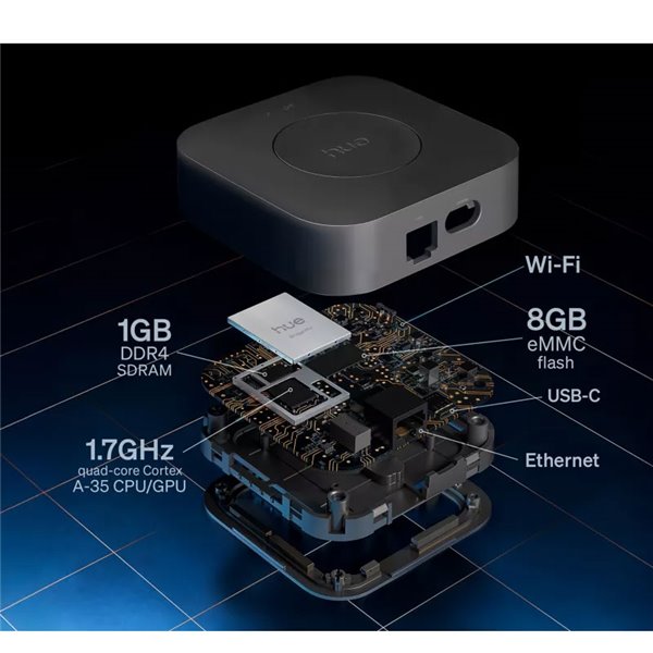 Kit de inicio 3 bombillas inteligentes Philips Hue WCA GU10 400Lm, White & Color + Hue Bridge Pro + Dimmer Switch 