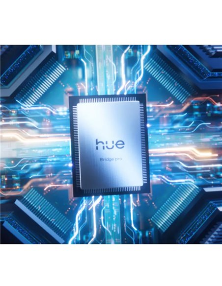 Kit de inicio 3 bombillas inteligentes Philips Hue WCA GU10 400Lm, White & Color + Hue Bridge Pro + Dimmer Switch 
