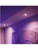 Kit de inicio 3 bombillas inteligentes Philips Hue WCA GU10 400Lm, White & Color + Hue Bridge Pro + Dimmer Switch 