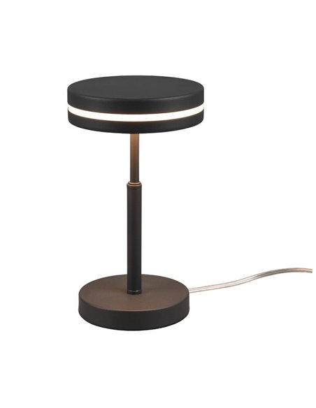 Lámpara de mesa LED FRANKLIN 6W 1x700lm, 3000K IP20 Antracita