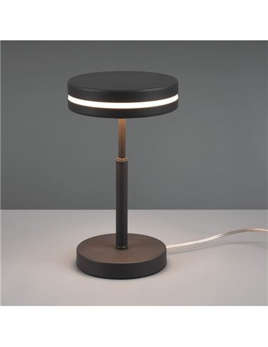 Lampe de table LED FRANKLIN 6W 1x700lm, 3000K IP20 Anthracite