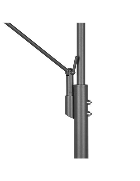 Lámpara de pie con brazo lector FRANKLIN 35-6,5W 4100-650Lm 2700+3200+4000K IP20 Antracita