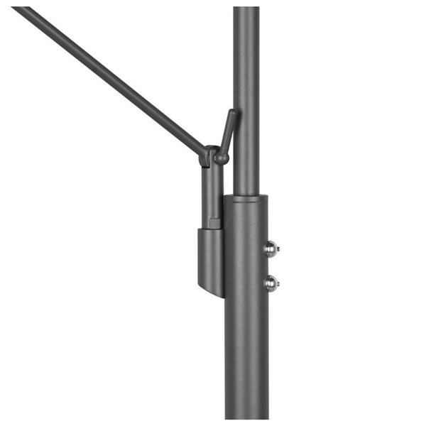 Luminária de chão FRANKLIN 35-6.5W 4100-650Lm 2700+3200+4000K IP20 Antracite com braço de leitura