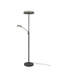 Lámpara de pie con brazo lector FRANKLIN 35-6,5W 4100-650Lm 2700+3200+4000K IP20 Antracita