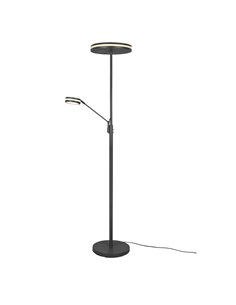 Lámpara de pie con brazo lector FRANKLIN 35-6,5W 4100-650Lm 2700+3200+4000K IP20 Antracita