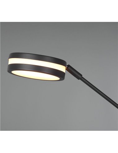 Lámpara de pie con brazo lector FRANKLIN 35-6,5W 4100-650Lm 2700+3200+4000K IP20 Antracita
