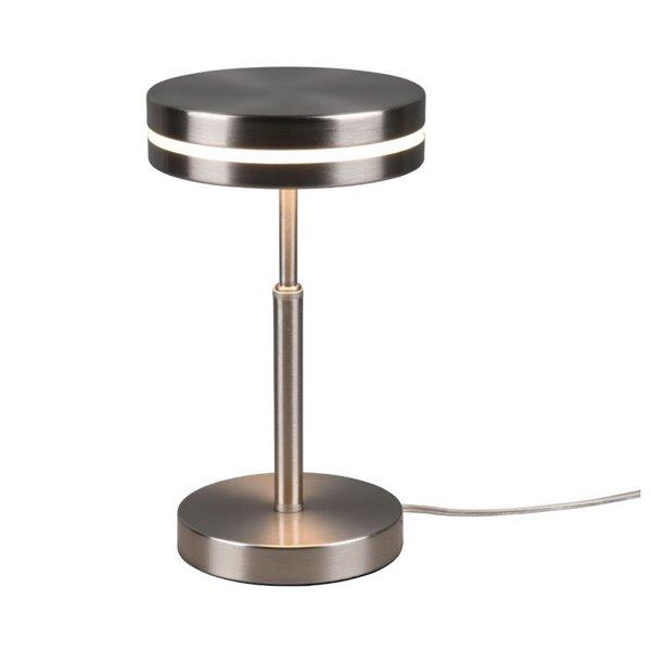 Lámpara de mesa LED FRANKLIN 6W 1x700lm, 3000K IP20 Níquel mate