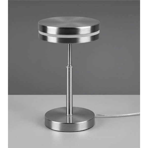 Lámpara de mesa LED FRANKLIN 6W 1x700lm, 3000K IP20 Níquel mate