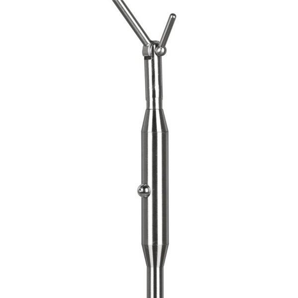 Lámpara de pie LED FRANKLIN 6,5W 1x 650lm, regulabke 2700+3200+4000K Níquel mate