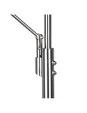 Lámpara de pie con brazo lector FRANKLIN 35-6,5W 4100-650Lm 2700+3200+4000K IP20 Níquel mate