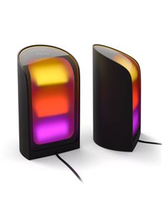 Lot de 2 ampoules Hue Play Wall Washer noires 1035Lmx2, synchronisation TV 2