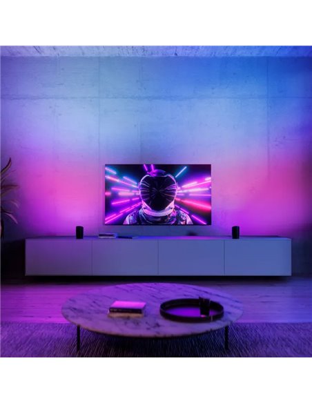 Lot de 2 ampoules Hue Play Wall Washer noires 1035Lmx2, synchronisation TV