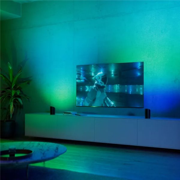 Bañador de pared HUE PLAY WALL WASHER negro, 1035Lm, sincronización con TV