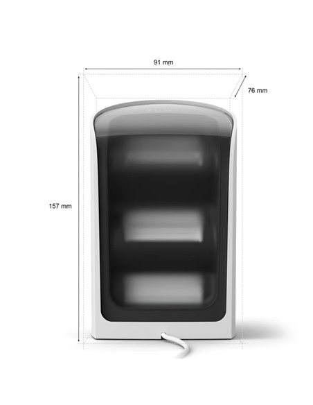 Pacote com 2 lâmpadas de parede HUE PLAY brancas 1035Lmx2, sincronização com TV