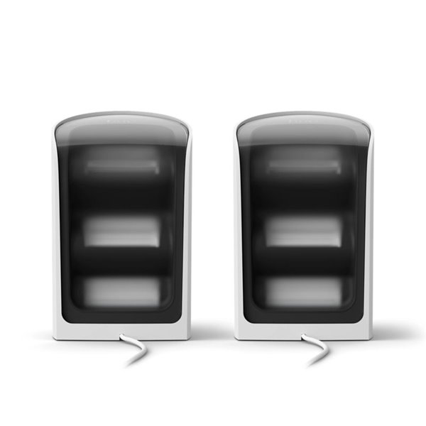 Pacote com 2 lâmpadas de parede HUE PLAY brancas 1035Lmx2, sincronização com TV