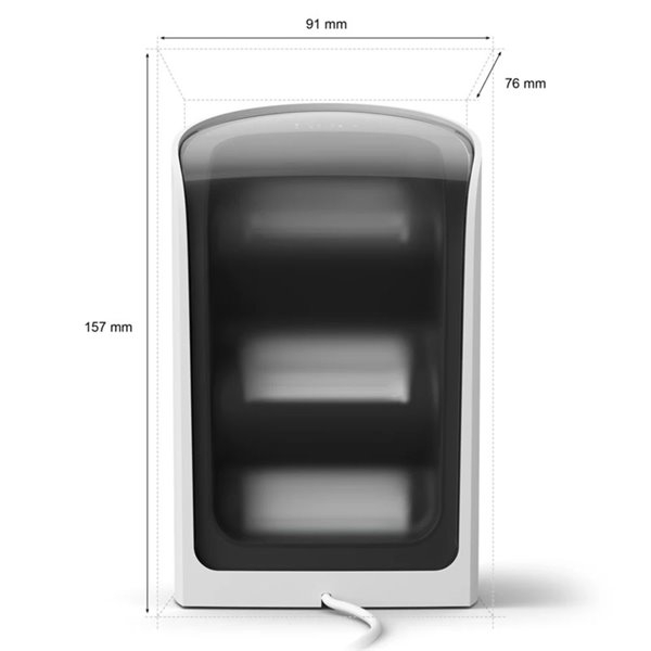 Bañador de pared HUE PLAY WALL WASHER blanco 1035Lm, sincronización con TV
