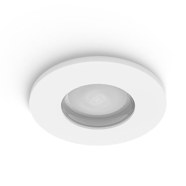 Downlight LED empotrable inteligente XAMENTO HUE blanco GU10 4.2W 400Lm, corte Ø70mm, IP44 baño