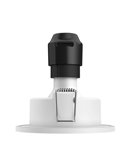Pack 3 downlight LED empotrable inteligente XAMENTO HUE blanco GU10 4.2W 400Lm, corte Ø70mm, IP44 baño