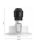 Downlight LED empotrado para baño inteligente ADORE HUE blanco GU10 4.2W 400Lm, corte Ø70mm, IP44