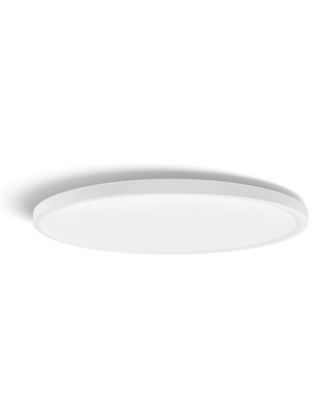 Plafón de techo LED inteligente redondo M TENTO HUE SLIM CEILING blanco, 23W 3100Lm,  2000-6500 Hue White Color Ambiance Ø42,1cm