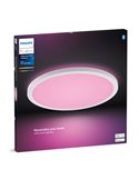 Plafón de techo LED inteligente redondo XL TENTO HUE SLIM CEILING blanco, 25W 3500Lm,  2000-6500 Hue White Color Ambiance Ø54,2c