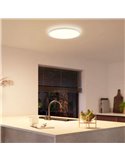 Luminária de teto LED inteligente redonda TENTO HUE SLIM M Ø42,1cm branca, 23W 3100lm, ambiente branco