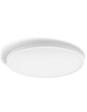 Plafonnier LED intelligent rond TENTO HUE SLIM M Ø42,1 cm Blanc, 23 W 3100 lm, White Ambiance