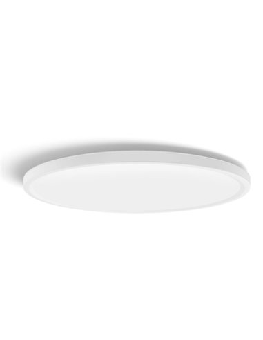 Plafonnier LED intelligent rond TENTO HUE SLIM M Ø42,1 cm Blanc, 23 W 3100 lm, White Ambiance