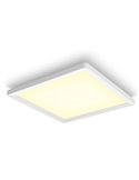 Plafón LED inteligente cuadrado M TENTO HUE blanco, 15,4W 2000Lm, 40x40cm White Ambiance