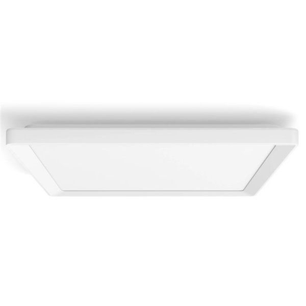 Luminária de teto LED quadrada inteligente M TENTO HUE, branca, 15,4 W 2000 lúmens, 40 x 40 cm