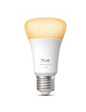 Bombilla LED inteligente Hue E27 A60 1100Lm, 8,1W equivalente 75W, regulable, White Ambiance, control por voz