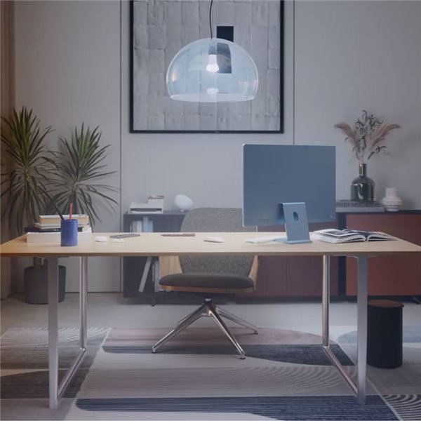 Lâmpada LED inteligente Hue E27 A60 1100 lúmens, 8,1 W (equivalente a 75 W), dimerizável, luz branca ambiente, controle por voz.