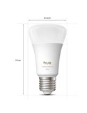 Bombilla LED inteligente Hue E27 A60 1100Lm, 8,1W equivalente 75W, regulable, White Ambiance, control por voz