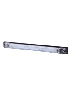Barra LED de gálibo 12/24V homologada R1 A SM1, blanco, ámbar y rojo IP68