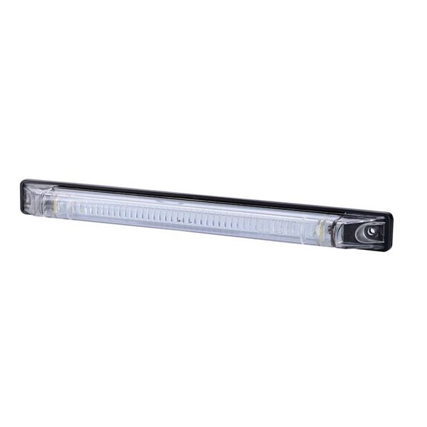 Barra LED de gálibo 12/24V homologada R1 A SM1, blanco, ámbar y rojo IP68