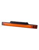 Barra LED de gálibo lateral con soporte 12/24V homologada SM1 ámbar IP68