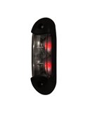 Luz LED de galibo LD 2164 2 funciones 12/24V blanco/rojo homologada R1 y A IP68
