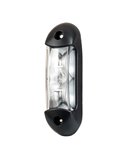 Feu de position à LED LD 2164, 2 fonctions, 12/24 V, blanc/rouge, homologué R1 et A, IP68