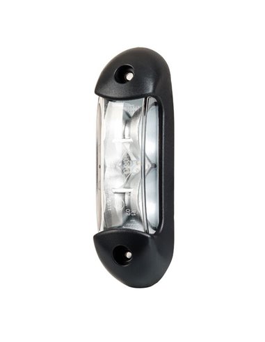 Luz de sinalização LED LD 2164, 2 funções, 12/24V, branca/vermelha, homologada para R1 e A, IP68