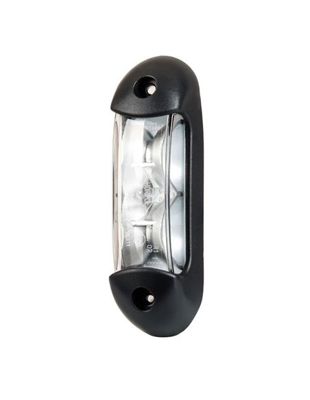 Luz de sinalização LED LD 2164, 2 funções, 12/24V, branca/vermelha, homologada para R1 e A, IP68