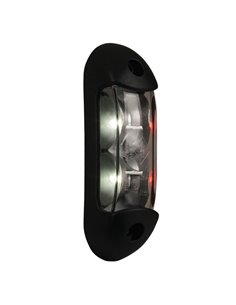 Luz de sinalização LED LD 2164, 2 funções, 12/24V, branca/vermelha, homologada para R1 e A, IP68