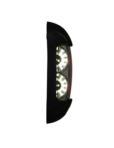 Luz LED de galibo LD 2164 2 funciones 12/24V blanco/rojo homologada R1 y A IP68