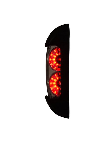 Luz LED de galibo LD 2164 2 funciones 12/24V blanco/rojo homologada R1 y A IP68