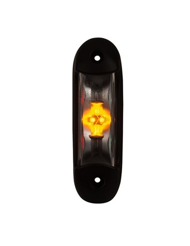 Luz LED de galibo LD 2166 3 funciones 12/24V blanco/ámbar/rojo homologado A SM1 R1 IP68