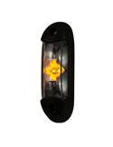 Luz LED de galibo LD 2166 3 funciones 12/24V blanco/ámbar/rojo homologado A SM1 R1 IP68