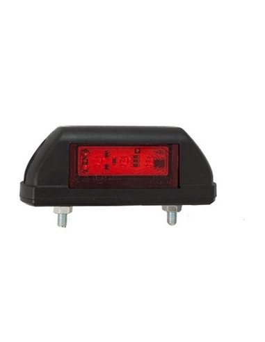 Piloto LED de galibo trasero LD 712 12/24V homologado R1 IP68