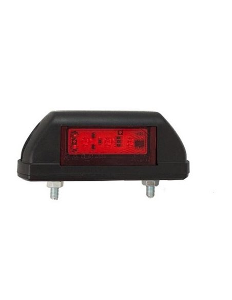 Piloto LED de galibo trasero LD 712 12/24V homologado R1 IP68