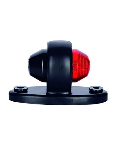 Piloto de galibo trasero LED 12/24V base ovalada homologado R1 IP68
