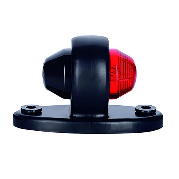 Piloto de galibo trasero LED 12/24V base ovalada homologado R1 IP68